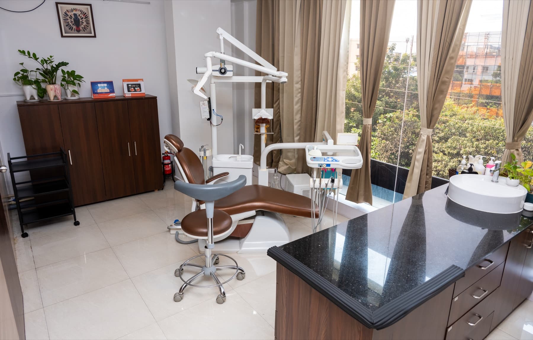 Treatment room at The Smile Studio, HSR Layout